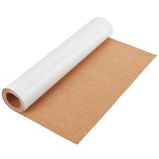 78x16 Inch Self-Adhesive Cork Roll 1mm Thick Backed Cork Boards Mat Strong Se...