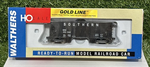 HO Walthers Gold Line Greenville 100 toneladas doble tolva Southern #103512 | Condition: Used