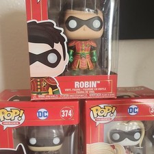 Funko Pop! Heroes DC Imperial Palace Robin, Batman, Harley Quinn Vinyl Figures