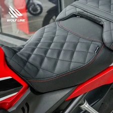 WOLFLINE Moto Rider Seat For Honda CB650R CBR650R 2019-2022 Comfort Long Ride