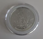 KOMODO DRAGON  TOKELAU - ONE-OUNCE FINE SILVER ROUND 999 IN CAPSULE