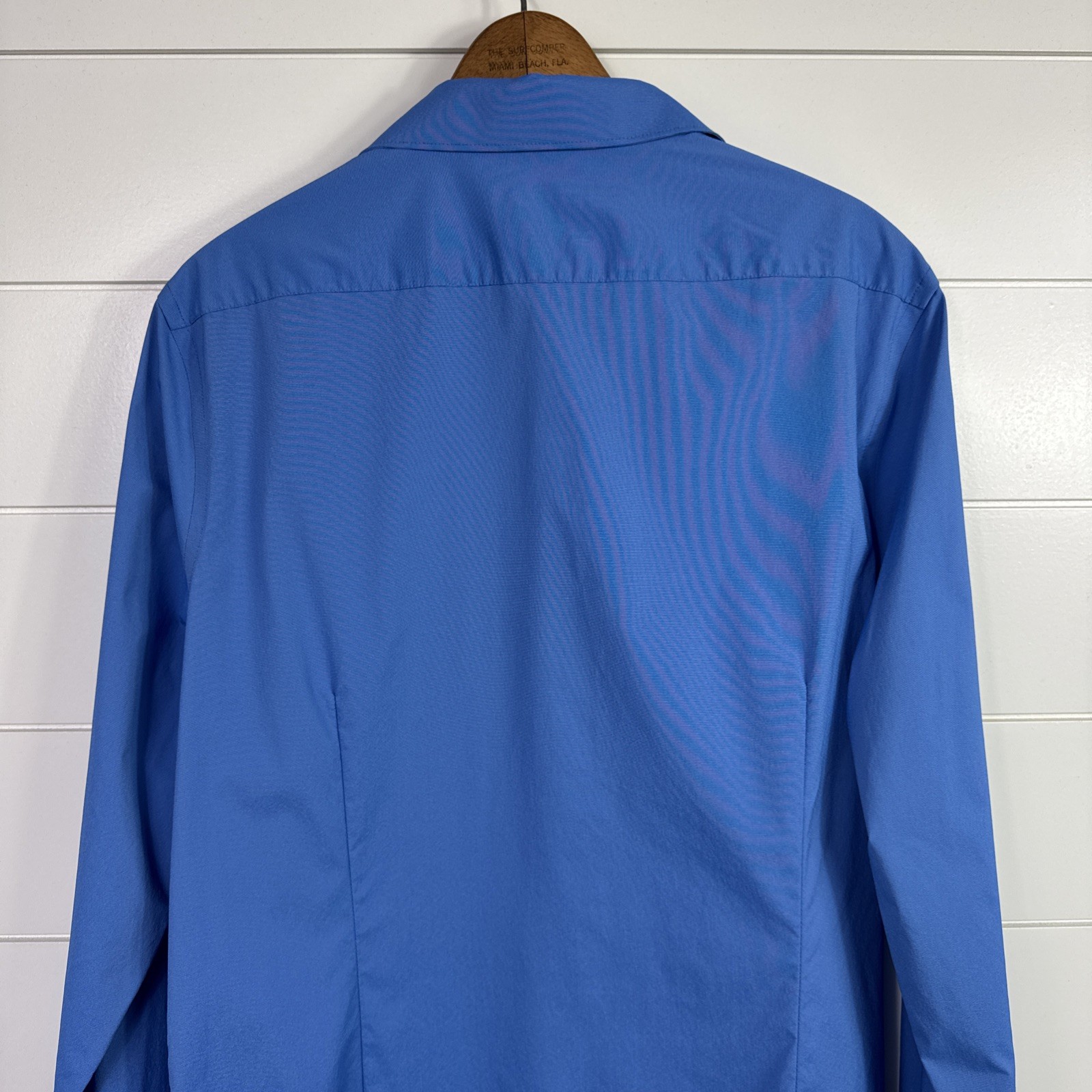 Men's Express Performance Extra Slim Button Front… - image 7