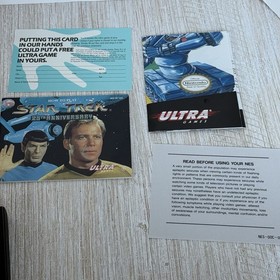 Star Trek 25th Anniversary Nintendo NES Complete In Box CIB W/ Manual & Inserts