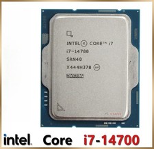 Intel Core i7-14700 CPU SRN40 5.40GHz 20-Cores LGA-1700 Desktop Gaming Processor