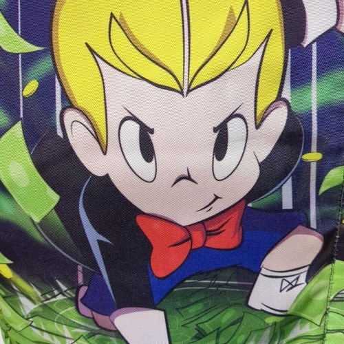 SPRAYGROUND Backpack RICHIE RICH LANDING Super Powers Laptop Tablet Pouch - Picture 15 of 24