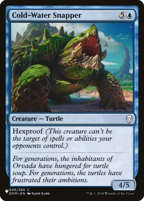 Cold-Water Snapper Common The List Reprints #DOM-48 Near Mint