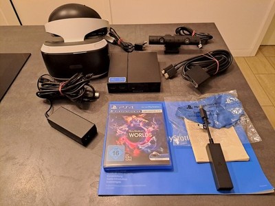 SONY PS4 VR SET - PLAYSTATION 4 alles dabei inkl. VR WORLDS & PS5 KAMERA ADAPTER