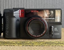  Near MINT Olympus AZ-100 Zoom 35mm Film Camera w Case From JAPAN