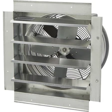 Strongway Heavy-Duty Fully Enclosed Direct Drive Shutter Exhaust Fan, 14in.,
