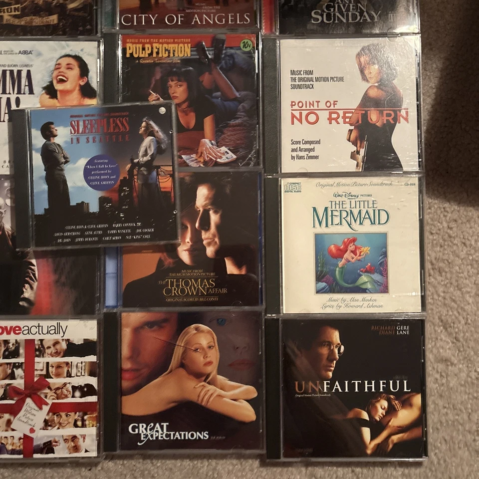 Movie Soundtrack CD Lot Of 21 VG Foto 4 de 4