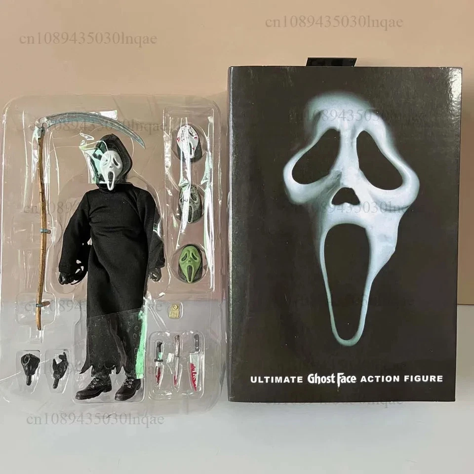 GHOSTFACE action figure NECA Halloween 2025 Scream Ghostface IDEA REGALO NATALE - Immagine 2 di 4