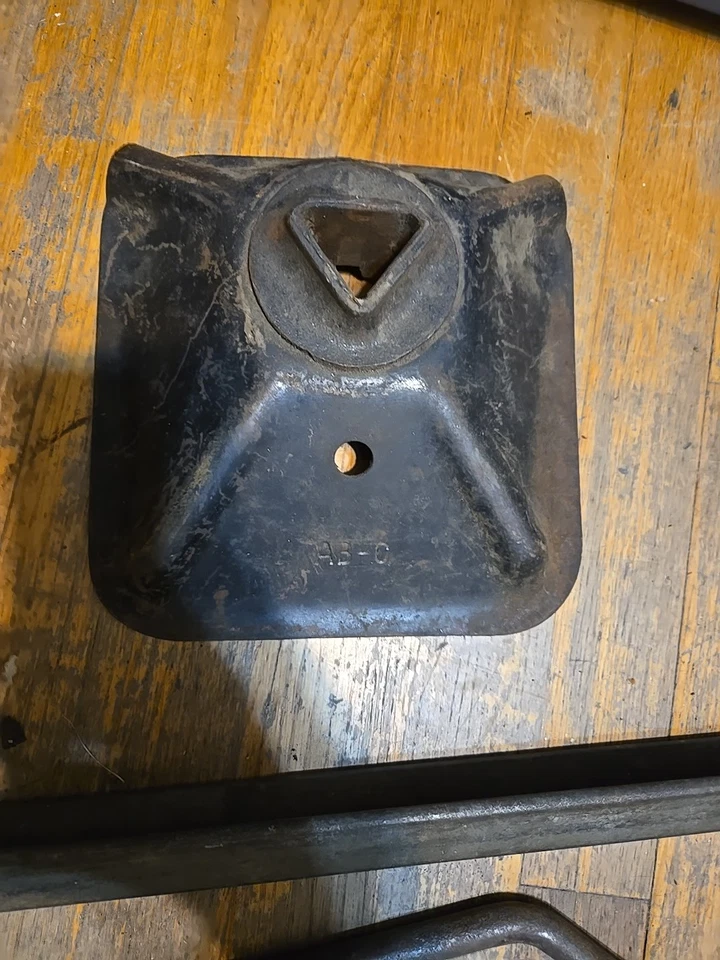 Bolsa de herramientas Chevy Cadillac vintage años 40 50 accesorio neumático hierro gato  Foto 4 de 4