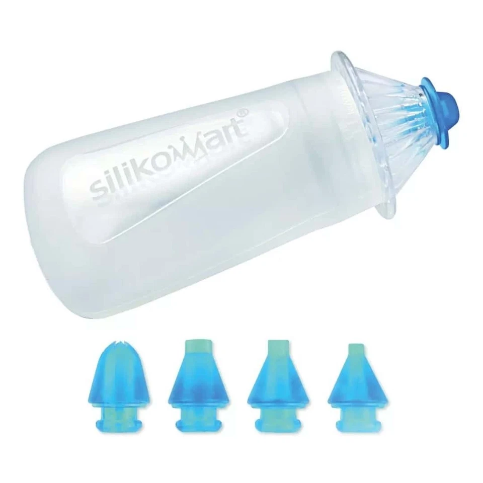 Penna Decorativa Silicone Trasparente con 5 Punte - Silikomart - Pasticceria - Immagine 4 di 4