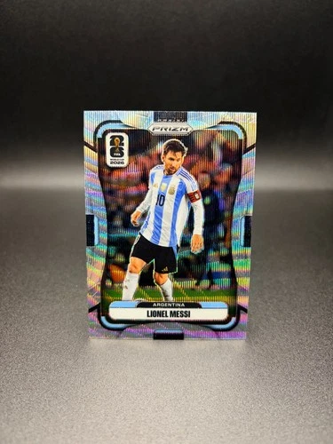 2026 Prizm FIFA World Cup Lionel Messi #10 Silver Wave Prizm Argentina