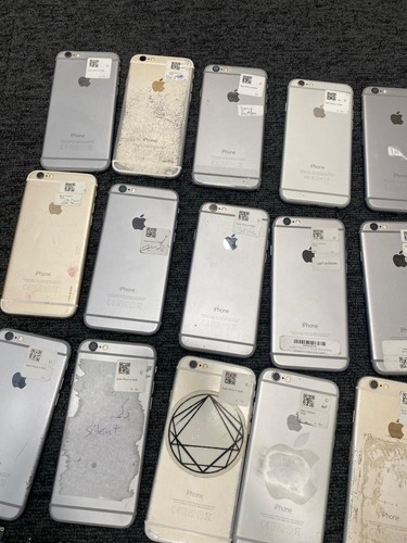 Job Lot 26 X iPhones Apple 6 - 90% Mother board unlocked for repair UK - Afbeelding 5 van 20