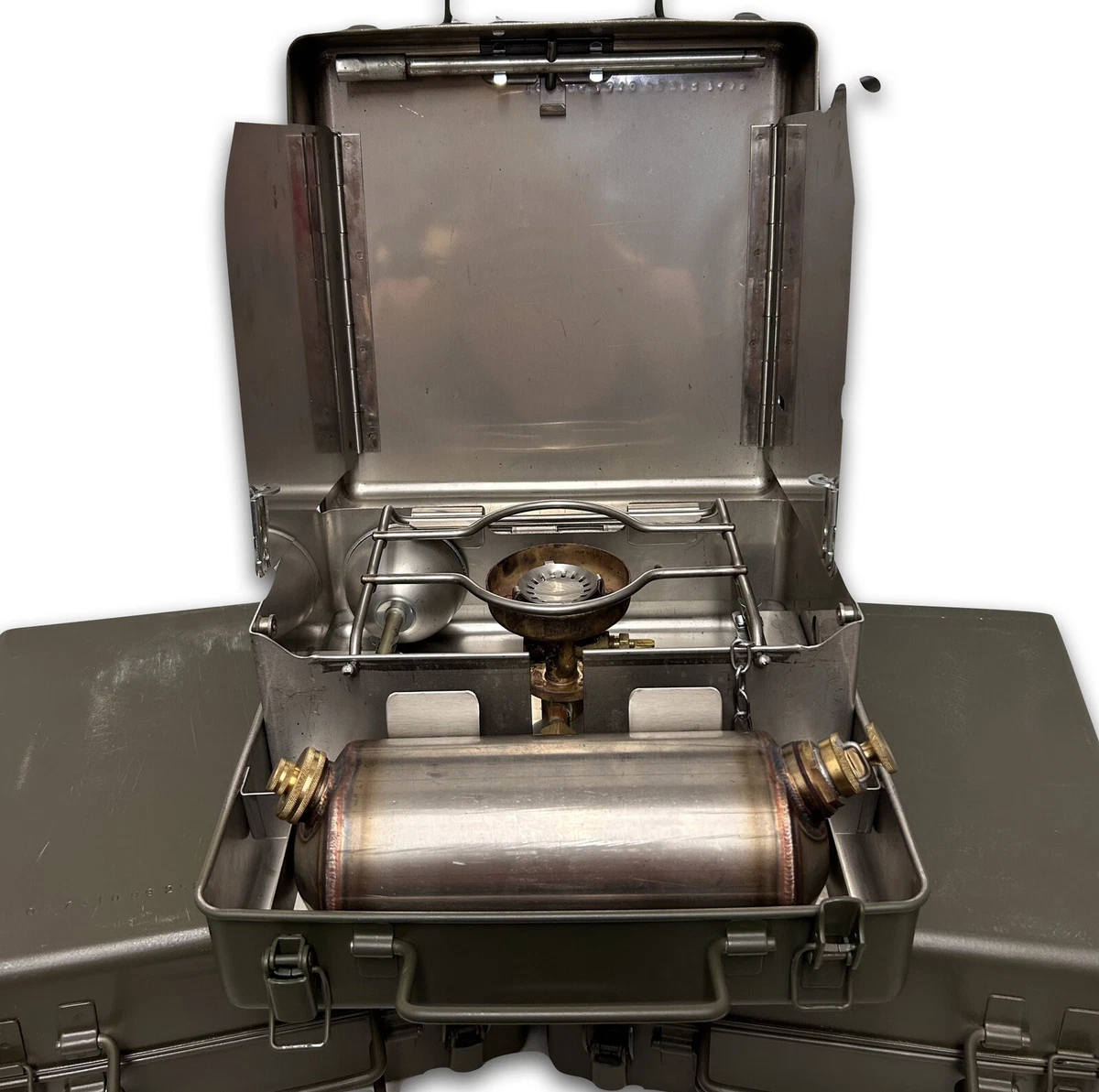 3 x No12 Diesel Multi Fuel Paraffin Field Stove Cooker Hob British Army Camping