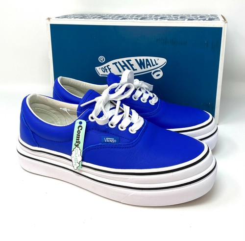 vans blue platform