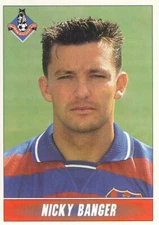 Panini - 1st Division - 1997 - Nicky Banger - Oldham Athletic - # 166