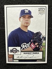 MANNY PARRA #185 2007 Topps '52 Rookies QTY Milwaukee Brewers