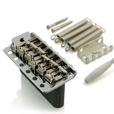 Wilkinson WVC Stratocaster kompatible Tremolo-Brücke - Stahlblock - Chrom