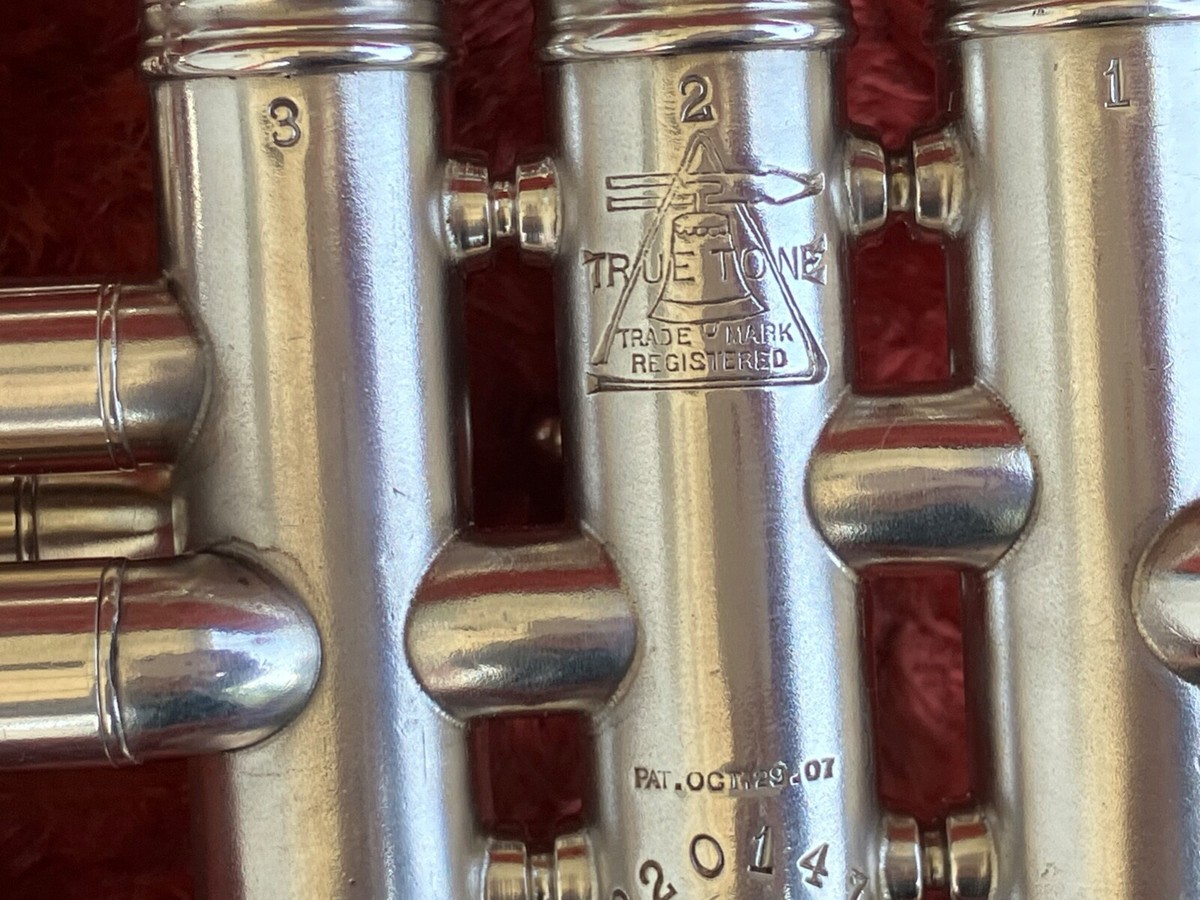 buescher トランペット BUESCHER True-Ton Trumpet Pat. Oct.29.07 Elkhart 1925 | eBay