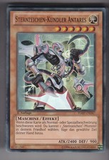 YU-GI-OH Sternzeichen Kundler Antares Super Rare HA07-DE047