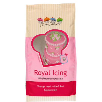 FunCakes Mix für Royal Icing 900g Zuckerguss Tortencreme Dekoration Backmischung