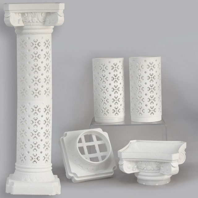 Tall Pedestal Roman Plastic Pillars Columns, White, 36Inch eBay