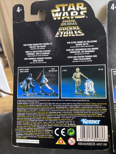 Kenner Star Wars Power of The Force Die Cast Figurines - Darth Vader, Luke Skywa - Picture 5 of 7