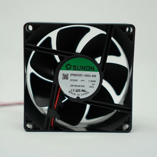 Sunon Lüfter 80x80x25mm EE80252S1-A99 EF80252S1-A99 DC 24V 69.64m3/h