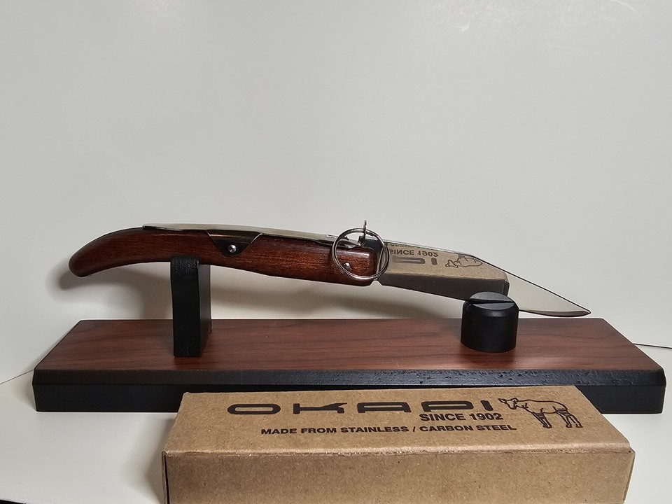 Okapi Historical South African Carbon Steel LOCK RING Knife | eBay