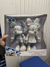 Disney 100 Years of Wonder Mickey Mouse  Minnie Mouse Collector Set Kids Plush