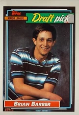 Brian Barber, 1992 Topps #594, St. Louis Cardinals - Stock# 3882