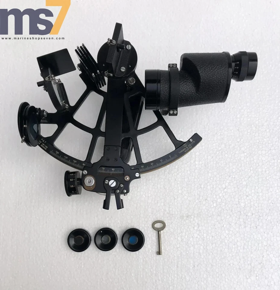 INSTRUMENTO DE NAVEGACIÓN NÁUTICA SEXTANTE MARINO TAMAYA CO & LTD 23750 MICRÓMETROS Foto 4 de 4