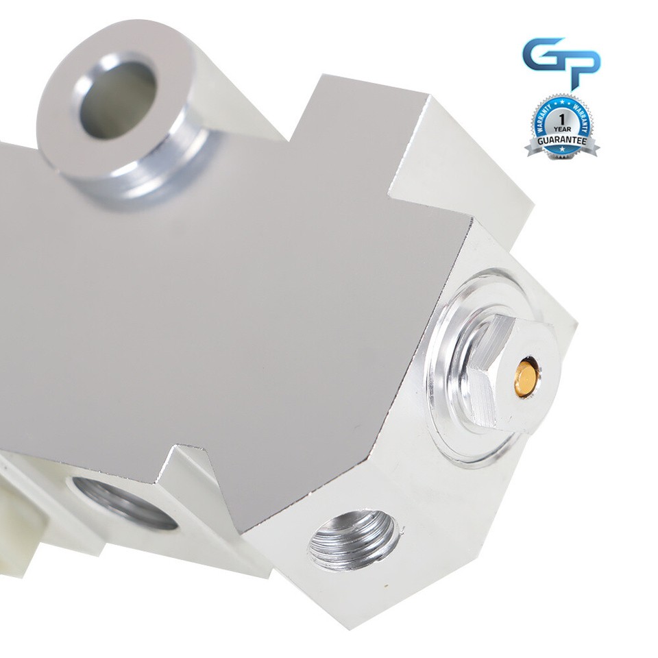Universal Disc/Drum Brake Proportioning Valve For GM Vehicles - Aluminum PV2 Style With Bleeder Tool