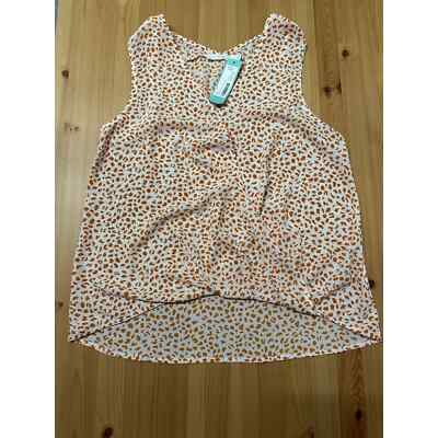 NWT Lush Womens Camelle Surplice Blouse Small