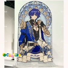 10cm New Anime Honkai Star Rail Dr Ratio Acrylic Stand Figure Cosplay Home Decor