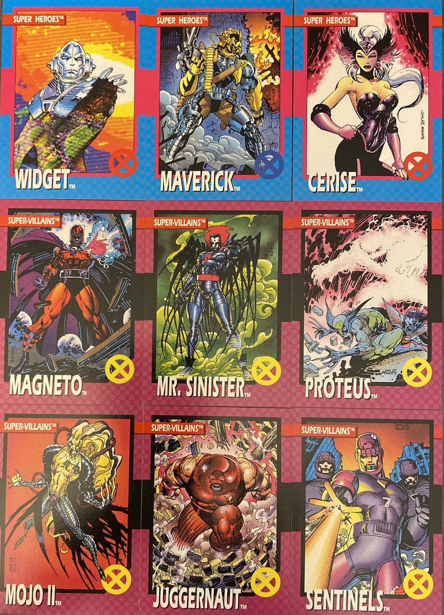 1992 Jim Lee X-Men Trading Card Set | eBay