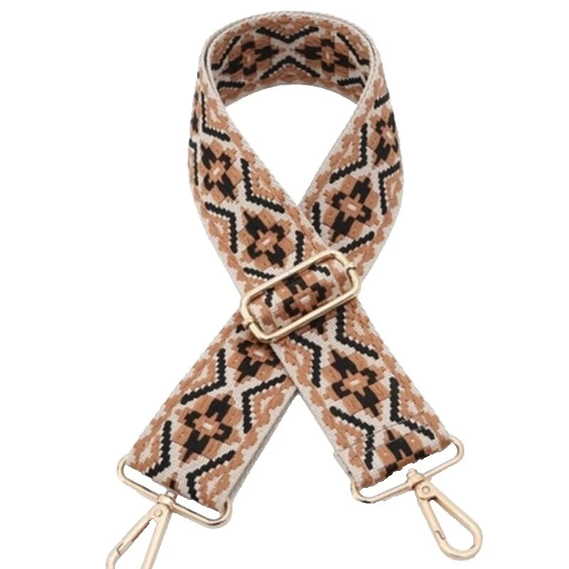 Bolso de Mano Negro Correas/Manijas para Mujeres