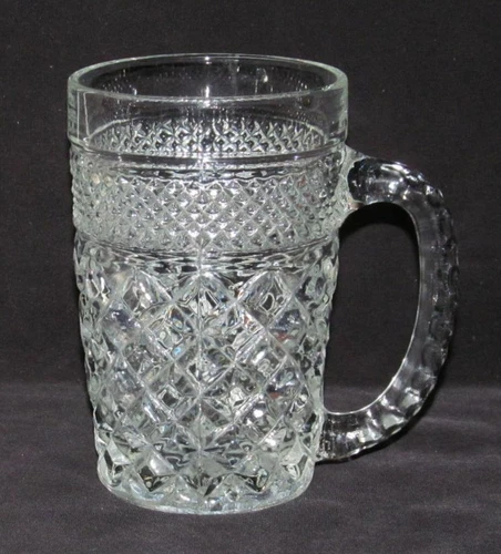 Anchor Hocking Glass WEXFORD Crystal Beer Mug