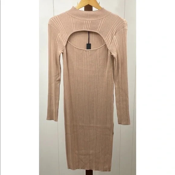 knee length dresses for ladies Shapewear V-Neck Cut-Out Maxi Dress | Built-In Shaping main image 0