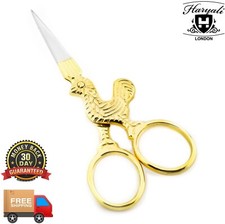 Goldene Storch-Hahn-Schere, beste Stickschere...