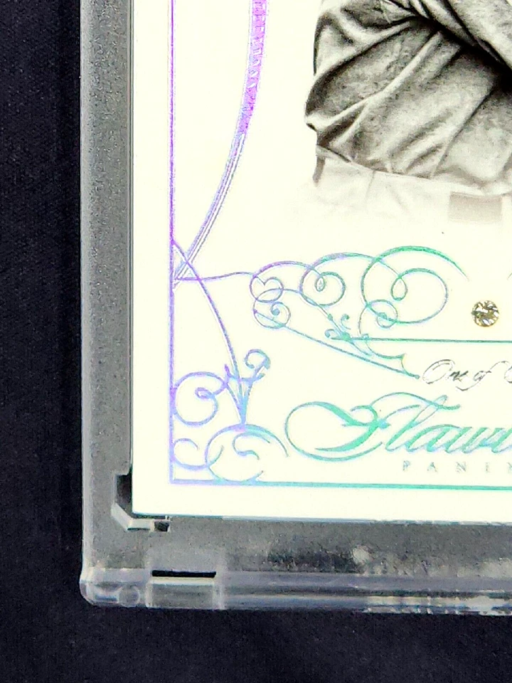 Flawless National Treasures 35 2014 George Sisler 1/1 Salón de la fama *Diamante real en tarjeta* Foto 4 de 4