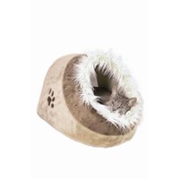 Trixie KuschelhöHle Minou | 35 × 26 × 41 Cm, Beige Braun