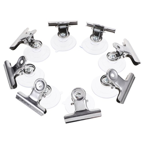 8 Pcs Round Suction Cup Clamp Holder Clip Window Clamps Cups Clips