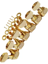 Tuning Pegs Tuning Keys Machines Heads Guitar Tuners 6R Guitar Parts Black Chrom