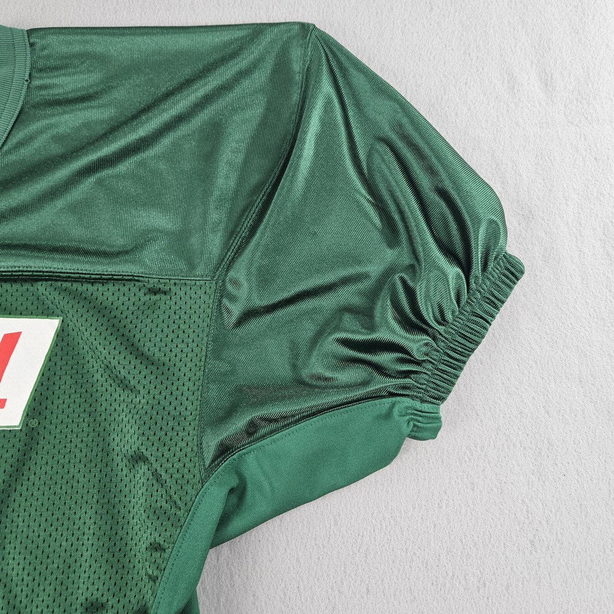 Vintage Castrol Oil Racing Jersey Rare Football Style Green White