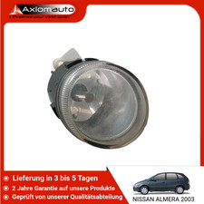 🇩🇪 LINKS NEBELSCHEINWERFER ➤ NISSAN ALMERA TINO MONOSP. Phase 1