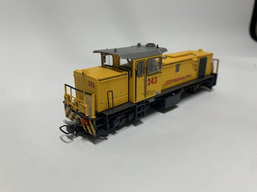 Bemo 1389 Rhb Gmf 4/4 243 Diesel Locomotive Hom Scale Model Train Swiss Rail - Picture 7 of 8