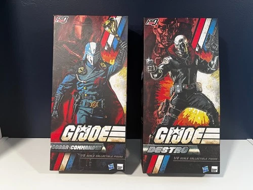 Threezero Cobra Commander and Destro (Set of 2), sixth scale